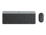 LOGITECH Slim Wireless Keyboard and Mouse Combo MK470 - GRAPHITE - RUS - INTNL