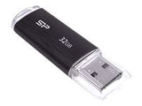 SILICON POWER memory USB Ultima U02 32GB USB 2.0 Black