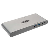 Tripp Lite USB-C Docking Station, HDMI, VGA, DP, USB-A/C, GbE, 100W PD Charging, Power Supply Included � 4K @ 30 Hz, Thunderbolt 3