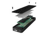 ICYBOX IB-1820M-C31 IcyBox External enclosure for M.2 NVMe SSD, USB 3.1 Type-C, Carbon