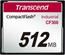 TRANSCEND 512MB CF Card 300x UDMA5 Type I SLC Industrial