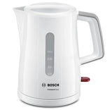 Bosch Kettle TWK3A051 CompactClass  Electric, 2400 W, 1 L, Plastic/Stainless steel, 360� rotational base, White