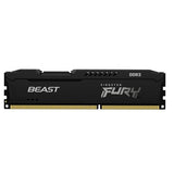 Kingston Fury Beast 8 GB, DDR3, 1866 MHz, PC/server, Registered No, ECC No, Black