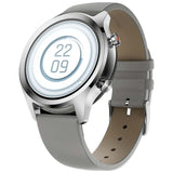 TicWatch Smart Watch C2 plus NFC, GPS (satellite), AMOLED, Heart rate monitor, Waterproof, Bluetooth, Platinum, Wi-Fi