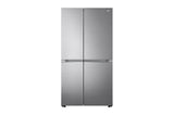 LG Refrigerator GSBV70PZTE Energy efficiency class E, Free standing, Side by side, Height 179 cm, No Frost system, Fridge net capacity 416 L, Freezer net capacity 239 L, 36 dB, Platinum Silver