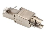 ASSMANN Field Termination Plug RJ45 Cat.6A FTP shielded AWG 22-27 10GbE PoE+ tool free cap and metal latch