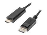 LANBERG CA-DPHD-10CC-0018-BK Lanberg cable Display Port(M)->HDMI 1.8m black