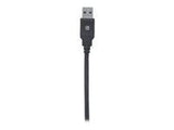 MANHATTAN USB 3.1 Gen 1 Device Cable 2m Type-A Male to Type-C Male 5 Gbps Black