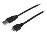 ASSMANN USB 3.0 connection cable USB A - Micro USB B M/M 0.25m USB 3.0 conform UL bl