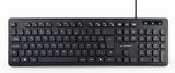 GEMBIRD KB-MCH-04-RU Multimedia keyboard black (RU)