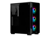 CORSAIR iCUE 220T RGB Tempered Glass Mid-Tower Smart Case Black