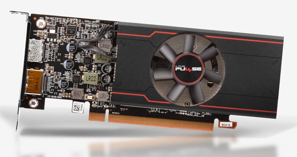 Graphics Card|SAPPHIRE|AMD Radeon RX 6400|4 GB|GDDR6|64 bit|PCIE 4.0 16x|Single Slot Fansink|1xHDMI|1xDisplayPort|11315-01-20G