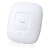 TP LINK 300Mbps Wireless N Ceiling Mount Access Point Qualcomm 300Mbps at 2.4GHz 802.11b/g/n 1 10/100Mbps LAN 802.3af PoE Supported