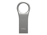 SILICON POWER memory USB Firma F80 16GB USB 2.0 COB Zinc alloy Silver