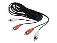 GEMBIRD CCA-2R2R-5M Gembird RCA stereo audio cable, 5m