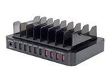 MANHATTAN 10-Port USB Charing Station for tablets mobile phones and other portable devices