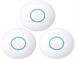 UBIQUITI UAP-nanoHD-3 Access Point NanoHD Indoor 2.4GHz/5GHz AC Wave 2 4x4 MIMO 3er Pack no POE injector