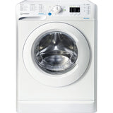 INDESIT Washing machine BWSA 61251 W EE N Energy efficiency class F, Front loading, Washing capacity 6 kg, 1200 RPM, Depth 42.5 cm, Width 59.5 cm, Display, LED Plus, White