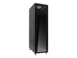 NETRACK 019-420-612-012-Z server cabinet RACK 19inch 42U/600x1200mm ASSEMBLED glass door - black