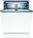 Bosch Dishwasher SBV6ZCX00E Built-in, Width 60 cm, Number of place settings 14, Number of programs 6, Energy efficiency class C, AquaStop function, White, Height 86 cm
