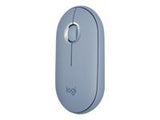 LOGITECH Pebble M350 Wireless Mouse Blue GREY EMEA