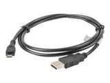 LANBERG CA-USBM-10CC-0010-BK Lanberg cable USB 2.0 micro AM-MBM5P 1m black