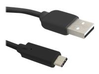 QOLTEC 50496 Qoltec Cable USB 3.1 Type C Male | USB 2.0 A Male | 0.25m