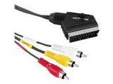 HAMA VIDEO CABLE SCART - 3 RCA 1.5M