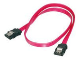 ASSMANN SATA connection cable L-type w/ latch F/F 0.5m straight SATA II/III re