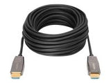 ASSMANN HDMI AOC Hybrid-fiber connection cable Type A M/M 15m UHD 8K60Hz CE gold bl