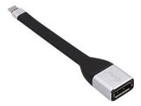 I-TEC USB C to Display Port Flat Adapter 1x DP 4K 60Hz Ultra HD kompatible with Thunderbolt 3
