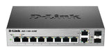 D-Link Metro Ethernet Switch DGS-1100-10/ME Managed L2, Desktop, 1 Gbps (RJ-45) ports quantity 8, Combo ports quantity 2, Power supply type Single