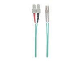 INTELLINET 302716 Intellinet Fiber optic cable LC-SC duplex 2m 50/125 OM3 multimode 2mm Jacket
