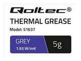 QOLTEC 51637 Qoltec Thermal paste 1.93 W/m-K | 5g | grey