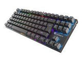 NATEC Genesis mechanical gaming keyboard Thor 300 TKL RGB US layout RGB backlight red switch software
