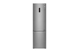 LG Refrigerator GBB72PZUFN Energy efficiency class D, Free standing, Combi, Height 203 cm, No Frost system, Fridge net capacity 277 L, Freezer net capacity 107 L, Display, 36 dB, Stainless steel