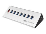 LOGILINK UA0228 LOGILINK - USB 3.0 High Speed Hub 7-Port + 1x Fast Charging Port