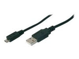 ASSMANN USB 2.0 connection cable type A - micro B M/M 3.0m USB 2.0 conform bl