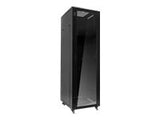 NETRACK 019-420-68-012-Z server cabinet RACK 19inch 42U/600x800mm ASSEMBLED glass door - black