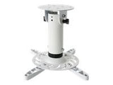 TECHLY 022274 Techly Universal projector ceiling mount 20 cm, 15 kg, white