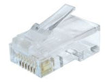 GEMBIRD LC-8P8C-002/10 Gembird LAN modular plug 8P8C for solid CAT6 LAN cable, 30U,10pcs