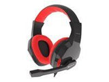 NATEC NSG-1437 GENESIS Gaming headset ARGON 110 Stereo Black-Red