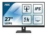 AOC U27P2 27inch UHD 4K Monitor USB VGA DVI HDMI