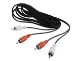 GEMBIRD CCAB-2R2R-6 Gembird RCA stereo audio cable, 1.8m, blister