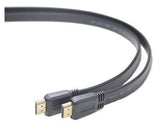 GEMBIRD CC-HDMI4F-6 HDMI male-male flat cable 1.8 m black color