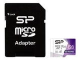 SILICON POWER memory card Micro SDXC 128GB UHS-I U3 V30 +adapter up to 100MB/s