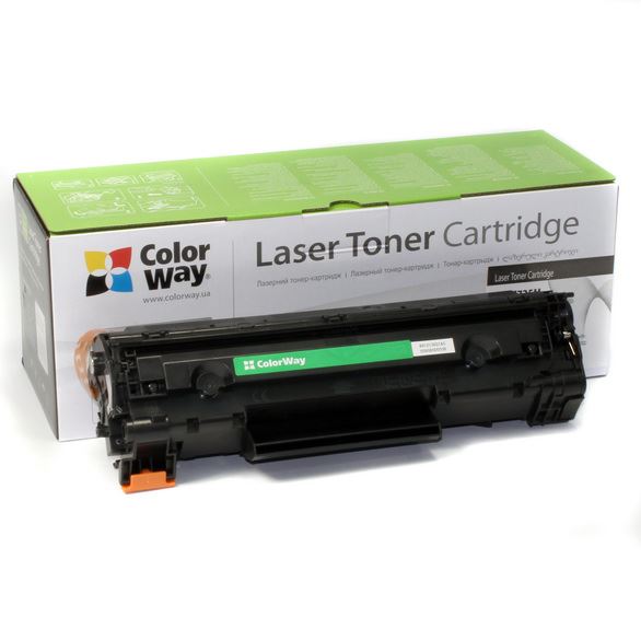 ColorWay Cartridge, Black, 725, CE285A – W-Warehouse