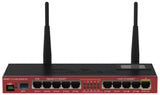 MikroTik Router RB2011UIAS-2HND-IN 802.11n, 10/100/1000 Mbit/s, Ethernet LAN (RJ-45) ports 10, Antenna type External, 1xUSB