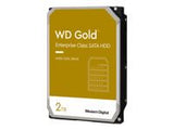 WD Gold 2TB HDD 7200rpm 6Gb/s serial ATA sATA 128MB cache 3.5inch intern RoHS compliant Enterprise Bulk
