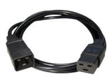 GEMBIRD PC-189-C19 Gembird power extension cable with C19 input and C20 output 1.5m